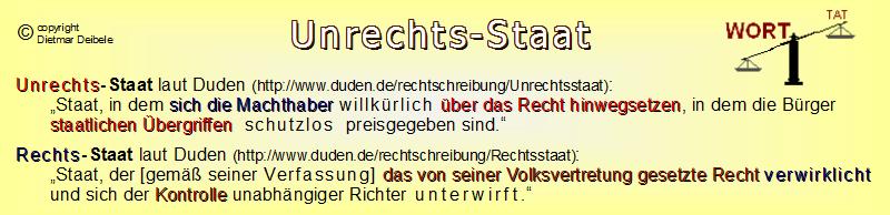 Unrechtsstaat und Rechtsstaat, Kirche, Mobbing